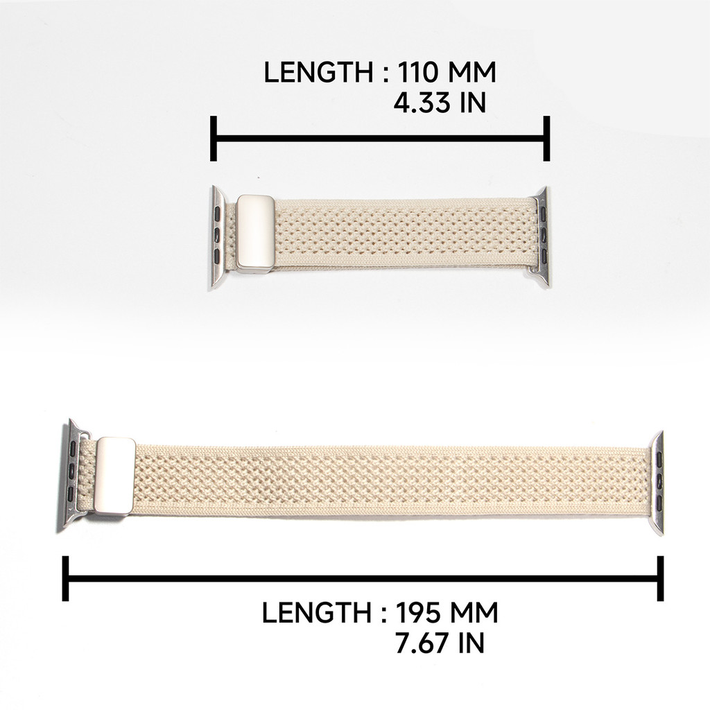 Dây đeo từ tính Nylon tương thích cho Apple Watch Series11 / 10 46 42mm Ultra3 / 2 / 1 49mm 9 7 8 6 5 4 45mm 41 44 40mm