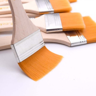 Chổi cọ quét sơn gỗ tường bảng vuông đủ size lông mềm mại chắc chắn tiện lợi