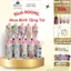 Cốc Cách Nhiệt Hoạt Hình BFF, Thiết Kế Dễ Thương, Dung Tích 600ml, Thép Không Gỉ SUS316, Chống Rò Rỉ