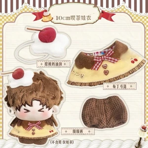 10cm Bộ Quần Áo Bé Pudding Dễ Thương Cotton Búp Bê Quần Áo Động Vật Cơ Thể Sao Biển Cơ Thể Búa Cơ Thể Búp Bê Mặt Dây Chuyền 4.27