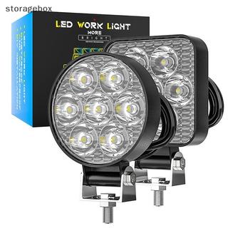 Đèn pha LED 21W 7 bóng cho ô tô/SUV, 9-30V, đèn sương mù, đèn lái xe ban đêm