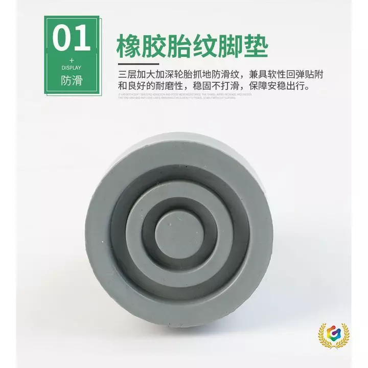 Nạng Bao Chân Thảm Đơn Nạng Nách Nạng Phụ Kiện Chống Trơn Trượt Cao Su Chống Mài Mòn Người Cao Tuổi Nạng Chân Bao Đáy Plus ODDS