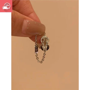 Nhẫn nữ phong cách mới từ Trung Quốc, trang trí đá zircon và thiết kế độc đáo hình bát giác, cá tính và đa năng