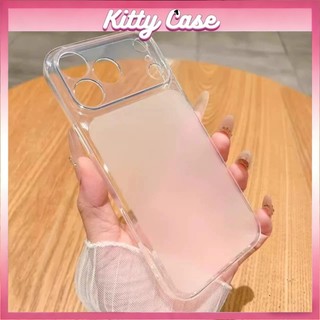 Ốp điện thoại TPU mềm mờ siêu mỏng kẹo mờ mờ cho iPhone 17 16 15 14 13 Pro Max Plain Slim Vỏ điện thoại bảo vệ chống sốc