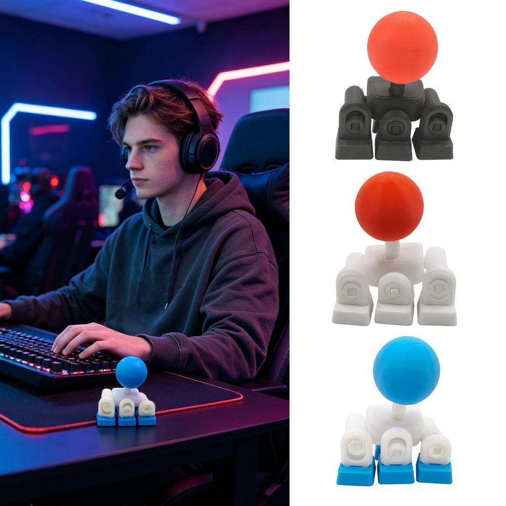 Cần điều khiển trò chơi in 3D 3D Cần điều khiển in phím Keycap Bàn phím trò chơi Phụ kiện Keycap Thay thế cho hàng ngày shopidaevn