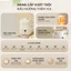Nồi Nấu Cháo Chậm Cho Bé Đa Năng 0.8L Bear EST- 085DH, Kèm Lồng Hấp, Hẹn Giờ, Cách Thủy, BH 18 Tháng
