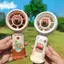 Quạt bỏ túi Mini Capybara Quạt cầm tay di động Hoạt hình dễ thương Capybara Quạt nhỏ ngoài trời Sạc USB saixit2vn