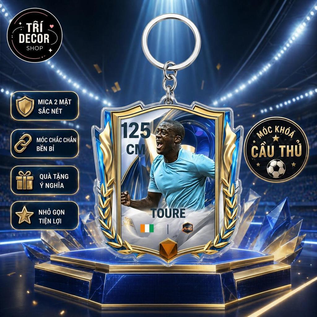 [Mùa 26TOTS FCM] Móc Khóa Cầu Thủ Thẻ Cầu Thủ FC Mobile Mùa Thẻ 26TOTS  - Chú Tư Shop