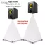 toyuvn fangzi Vỏ đế loa DJ Kéo dài Chân váy 360 độ cho buổi biểu diễn trên sân khấu Sự kiện tiệc cưới và tiệc (Không bao gồm chân máy)