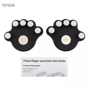 Toyuvn ERYUE Piano Ngón Tay Huấn Luyện SP-140 Ngón Tay Dụng Cụ Tập Luyện Sức Mạnh Correctors Dành Cho Người Mới Bắt Đầu 1 Cặp/gói