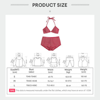 Nova-Bộ Bikini 2 Mảnh Sọc Đỏ Đô Cao Cấp Set Đi Biển ,Đi Du Lịch ,Áo Tam Giác + Quần Đùi