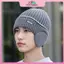 MYPANDA Mũ dệt kim mùa đông ngoài trời dành cho nam nữ Mũ tai ấm áp sang trọng Earmuff Mũ trượt tuyết thông thường mềm mại sành điệu Mũ bảo vệ tai đi xe đạp.