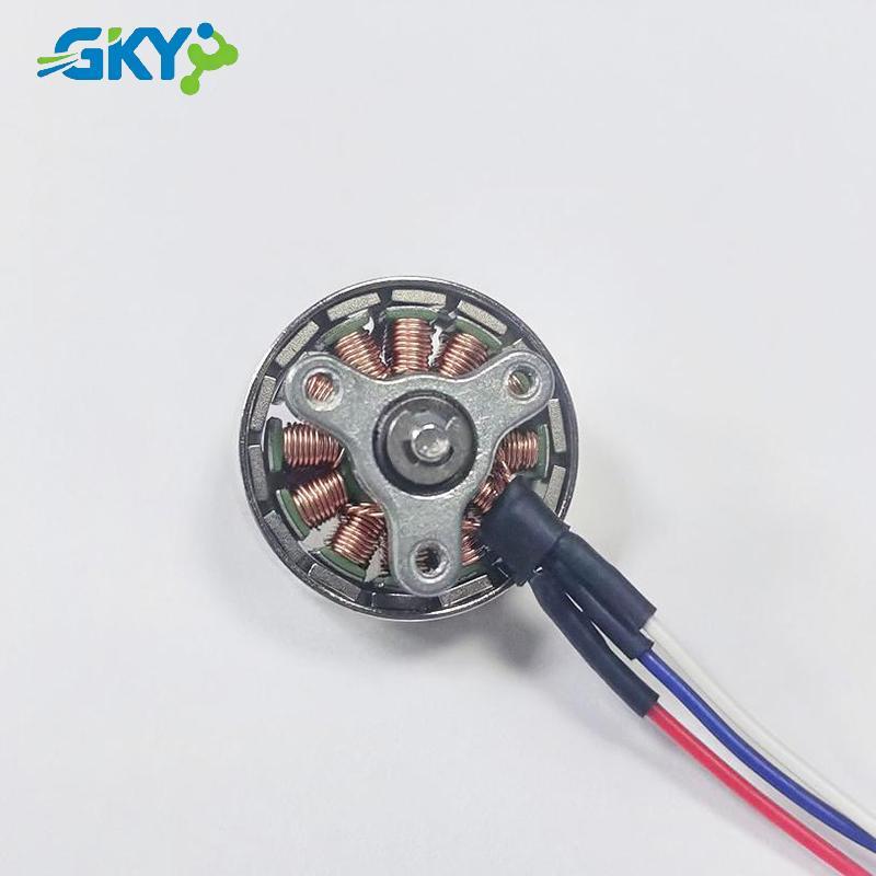 GKY 1S-2S 3.7V 7.4V 15000KV Động cơ không chổi than 3 pha nhỏ 14mm Động cơ tốc độ cao Trục 1,5mm cho RC GKY