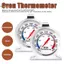 TRTR Lò Nướng Inox Nhiệt Kế Mặt Số Lớn Nướng BBQ Nấu Thịt Thực Phẩm Đo Nhiệt Độ Treo Đứng Đồ Dùng Nhà Bếp VN