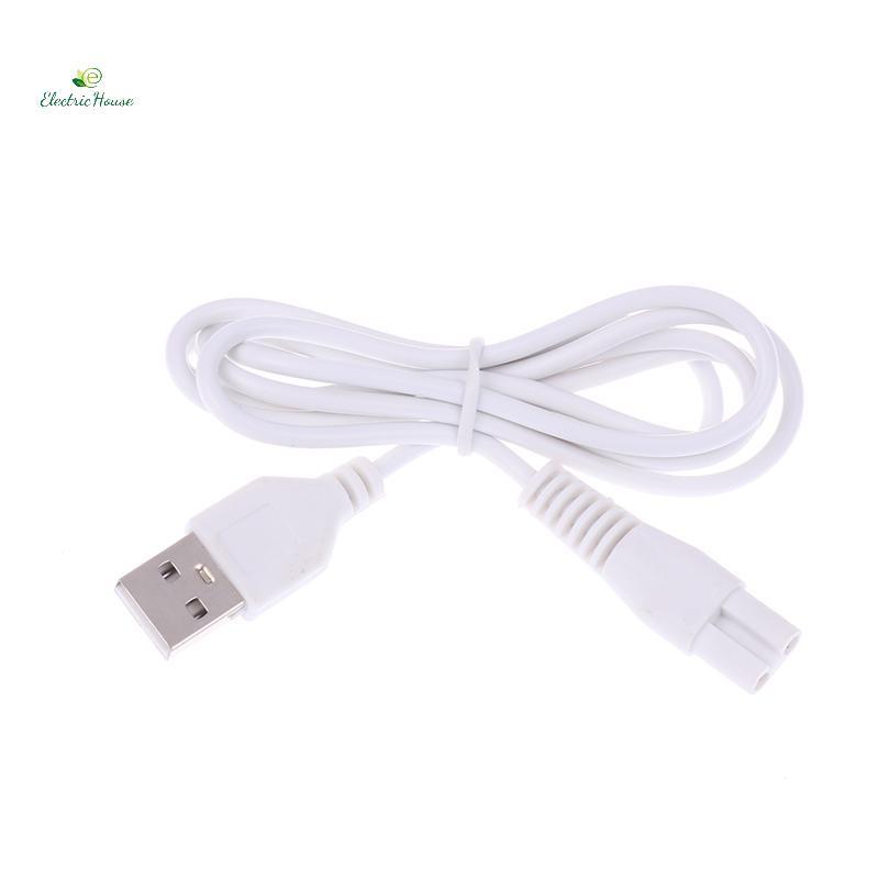 [Nhà Điện] 1 Chiếc 80cm Cáp Usb Dây Sạc Đồng Lỗ Phù Hợp Với Đèn Pin 5v Máy Cạo Râu Tóc Dây Đơn Lỗ 1.8 mới
