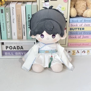Nezha Ao Bing Trang Phục Cổ Hanfu 20cm Búp Bê Cotton Ngồi Tư Thế 40cm Quần Áo Bé Ichiban Phần Thưởng Cơ Thể Búp Bê Phong Cách Cổ Đại Quần Áo 5.4