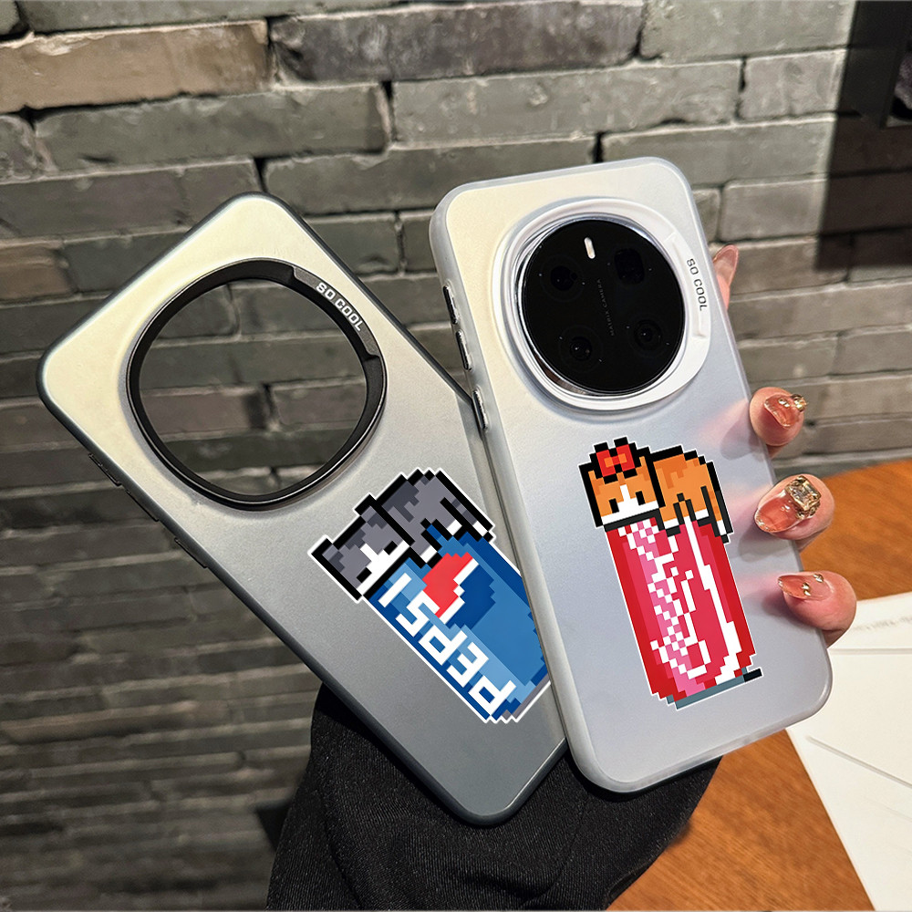 Ốp điện thoại cứng Coke Cat Micro Matte cho Honor Magic 8 Pro / 7 Pro / 6 Pro GT Pro Win RT X60 Pro 400 300 X9D X9C, vỏ chống sốc