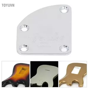 Toyuvn Hợp Kim Guitar Cổ Đĩa 4 Lỗ Lắp Đặt Gia Cố Cho Guitar Điện Bass