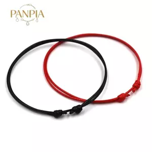 PNPIA- Dây đơn giản Anklets handmade có thể điều chỉnh dây đeo nam nữ vòng tay trang sức dây chuyền chân