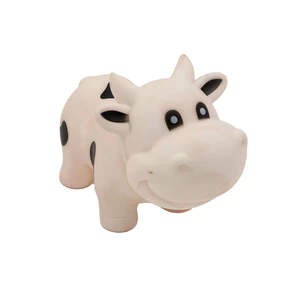 < Pluscloth > Đồ chơi bóp bò kêu có âm thanh thực tế Tpr mềm Giảm căng thẳng Tiện ích giải nén trang trại dễ thương cho trẻ em Người lớn Công cụ thư giãn xoay hoàn hảo Vinyl Chà mềm