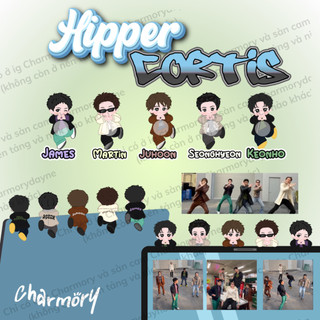 Hippers dán điện thoại, phụ kiện điện thoại, ipad, laptop CORITS ver The 2nd EP [GREENGREEN]