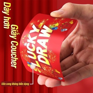 Thẻ cào may mắn trò chơi trúng thưởng quà tặng sinh nhật sự kiện team building tập thể vui nhộn