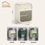 Hộp Đựng Giấy Vệ Sinh HomeMate Treo Tường Chống Nước, Kệ Giấy Đa Năng Có Ngăn Để Đồ Kèm Miếng Dán