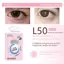 HFSHY 256 Miếng Dán Đôi Mắt Băng Màu Be Tự Dính Trang Điểm Mắt Stiers Trong Suốt Vô Hình Đôi Mắt Băng Mắt To Dụng Cụ Trang Điểm VN