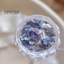 Làm móng tay Chất liệu hoa khô Mix Match Fresh Five-Petal Flower Monet Garden Đá tinh tế Trong suốt Hoa khô Trang sức móng tay Narcissus