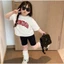 Sét Bé Gái HỌA TIẾT CÚN TRÁI TIM QC72 K.Kid Bộ Mùa Hè Chất Liệu Cotton Size 8-20kg M99