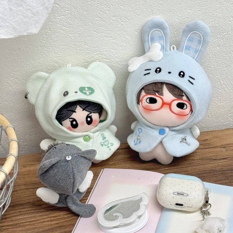 Quần áo trẻ em 10cm < Angel Reverie} Áo choàng nhỏ Búp bê Cotton dễ thương Quần áo mặc siêu dễ thương Không có thuộc tính 5.8