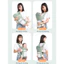 Địu Em Bé Đa Năng IIKO, Phù Hợp Trẻ 0-36 Tháng, Thiết Kế 4 Tư Thế Linh Hoạt, Chất Liệu Cotton An Toàn, Dễ Điều Chỉnh Kíc