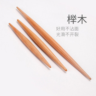 Beech Mũi Nhọn Cán Handmade Gỗ Chắc Chắn Bề Mặt Mũi Nhọn Pin Đa Năng Bề Mặt Pin 6KVC