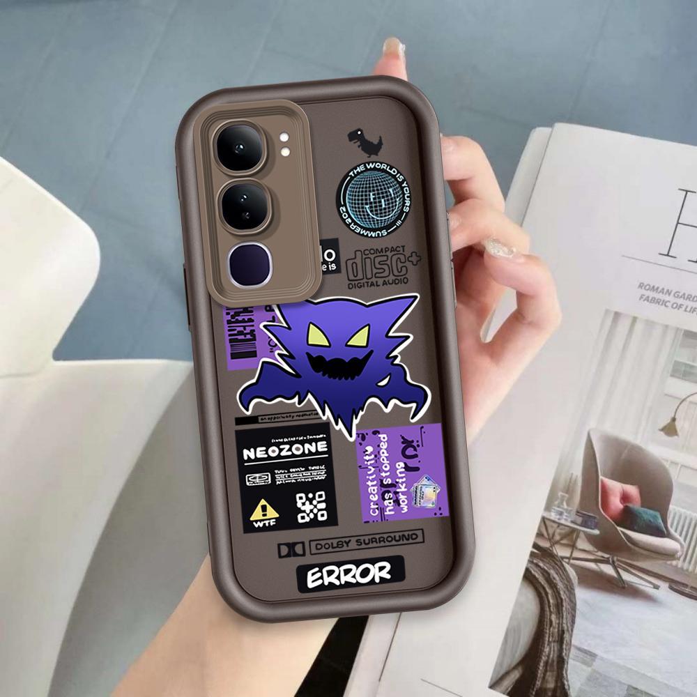Ốp Lưng Cho VIVO Y19S Pro Y29 4G Hoạt Hình Silicon Mềm Ốp lưng TPU Gengar Mắt Thiên Thần Ốp Lưng Chống Sốc