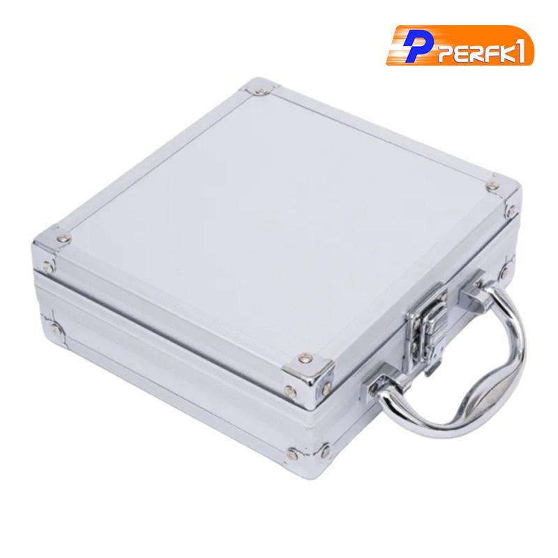 Hộp đựng dụng cụ hợp kim nhôm di động có khóa Hộp đựng dụng cụ sắp xếp nhẹ cho gia đình