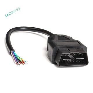 Bộ chuyển đổi công cụ giao diện chẩn đoán ô tô OBD2 16pin Đầu nối nam Cáp mở rộng sang đầu cắm nữ