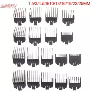 HFSHY 8 / 10 Cái 1.5-25mm Đa Năng Cắt Tóc Giới Hạn Lược Hướng Dẫn Giới Hạn Lược Tông Đơ Bảo Vệ Đính Kèm Dụng Cụ Làm Tóc Chuyên Nghiệp VN