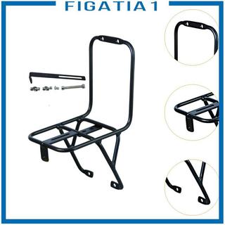 Giá đỡ hành lý phía trước bằng hợp kim nhôm chắc chắn, phù hợp với xe đạp phanh chữ V, tiện lợi cho chuyến đi