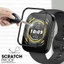 2-10 Chiếc Cong Kính Cường Lực Cho Amazfit Pop Pro 3S 3R 2 Band 7 5 Đen Edge Bảo Vệ Màn Hình Cho Amazfit Bip S lite 3 U Pro 6 5 Unity Anti-Fingerprints Phim Kính HD