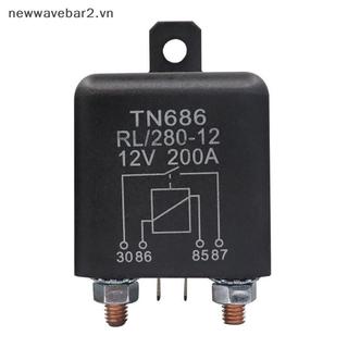 [Mới] Rơle khởi động dòng điện cao 200A 100A 12V / 24V Điện ô tô Rơle khởi động dòng điện nặng Rơle ô tô.