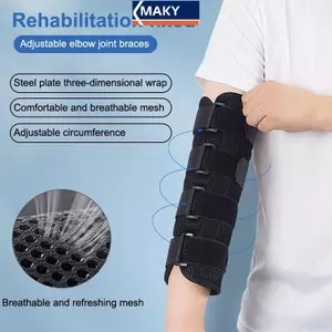 MAKY 1 Cái Khuỷu Tay Cố Định Hỗ Trợ Cánh Tay Trên Gãy Nẹp Đột quỵ Huyết Bàn Trẻ Em Và Người Lớn Phục Hồi Chức Năng Thiết Bị Huấn Luyện VN