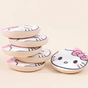 【Roshy】Bông phấn hình mèo dễ thương bông phấn hình giọt nước hình thỏ bông phấn dùng được cả khô và ướt.