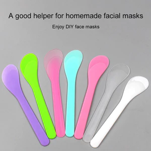 【Roshy】thìa khuấy mặt nạ Que khuấy mặt nạ bằng nhựa dụng cụ cạo chiều dài 13cm. dụng cụ may vá