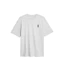 Bán 100% Cotton Cao Cấp Cổ Điển Phong Cách Thể Thao Ngực In logo Áo Thun Thời Trang Hàn Quốc Unisex Rời Cổ Tròn Áo Thun