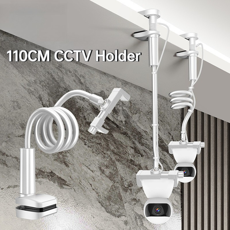 80 / 110CM đỡ camera an ninh đỡ camera quan sát không cần đục lỗ Treo tường Giá đỡ dễ cháy Giá đỡ kẹp có thể uốn cong Giá đỡ camera an ninh | BigBuy360 - bigbuy360.vn