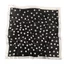 Khăn quàng cổ vuông in hình chấm AMBU, Khăn ngủ Bandana họa tiết chấm 90cm, Khăn lụa sang trọng bằng lụa thời trang Tiệc hàng ngày