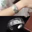 Vòng tay bạc cổ điển phong cách Bohemian chạm khắc hoa - Thời trang cho nữ
