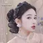 Nhíp Pháp thanh lịch với kim cương giả hình bướm - Phong cách Hàn Quốc dành cho lưới đuôi ngựa