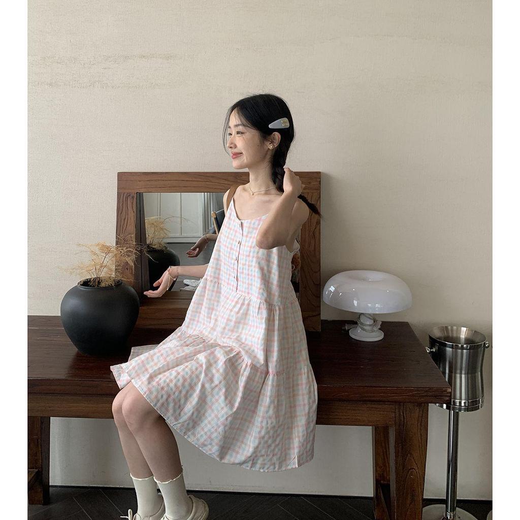 [Khuyến mãi giới hạn] Váy xòe thoáng mát cho mùa hè, thiết kế rộng rãi, màu sắc nổi bật
