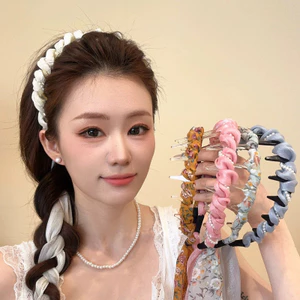 2026 Phong Cách Mới Cao Cấp Thanh Lịch Tất Cả Trận Đấu Băng Đô Nữ Giả Ngọc Trai Hoa Băng Đô Nữ